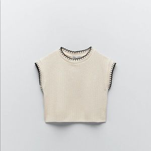 Zara Crocheted Top